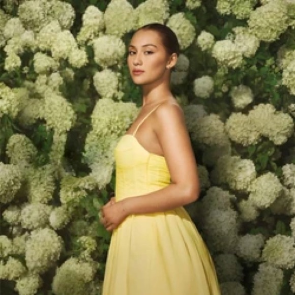 Love Addie Lyn Dresses & Skirts - Love Addie Lyn 100% Cotton Sleeveless Elastic Back Butter Yellow Mini Dress